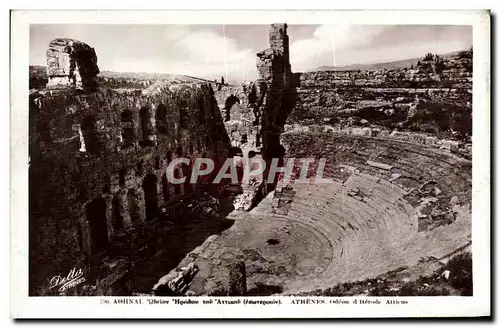 Cartes postales Athenes Odeon d Herode