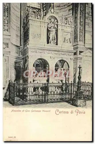 Cartes postales Mausoleo di Gian Galleazze Visconti Certosa di Pavia