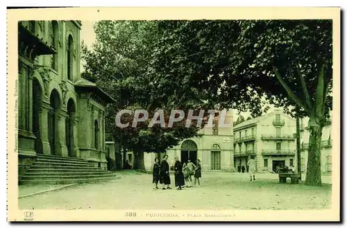 Cartes postales Puigcerda Plaza Barcelona