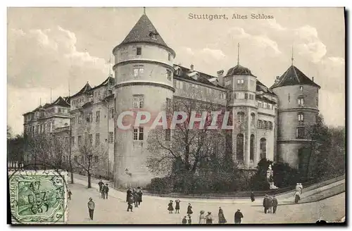 Cartes postales Stuttgart Altes Schloss