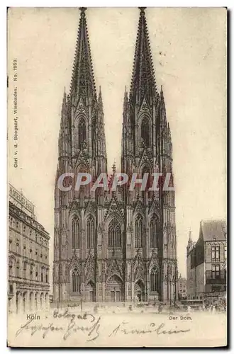 Cartes postales Koln Der Dom