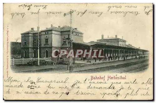 Cartes postales Bahnhof Herbesthal