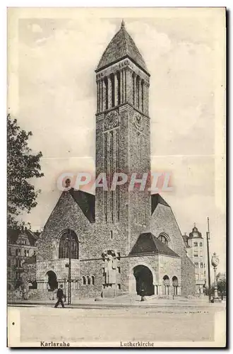 Cartes postales Karlsruhe Lutherkirche