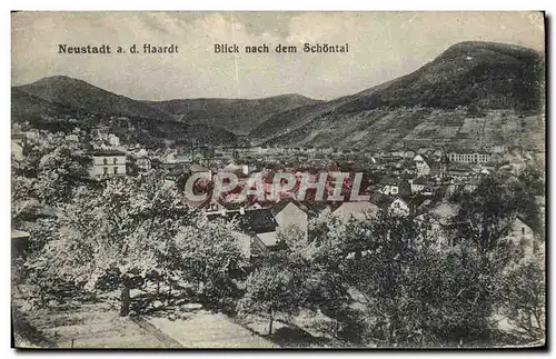 Cartes postales Neustadt AD Haardt Blick nach dem Schontal