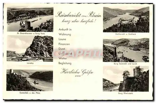 Cartes postales Rhein