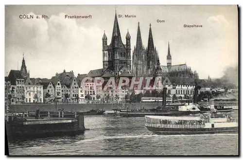 Cartes postales Coln a Rh Frankenwerft