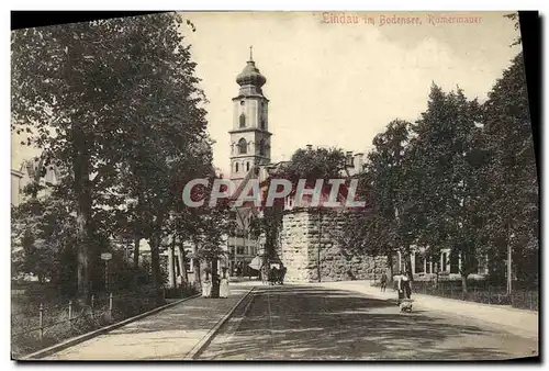 Cartes postales Lindau im Bodensee Romermauer