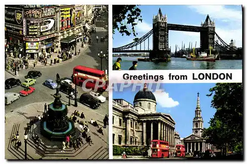 Cartes postales moderne Greetings from London