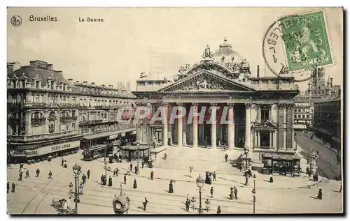 Cartes postales Bruxelles La Bourse