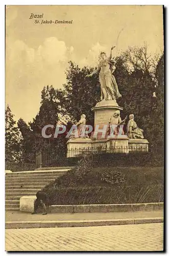 Cartes postales Basel St Jakob Denkmal