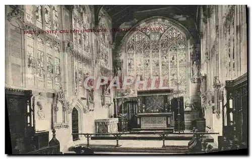 Cartes postales Holy Trinity Chruch Interieur Stratford on Avon