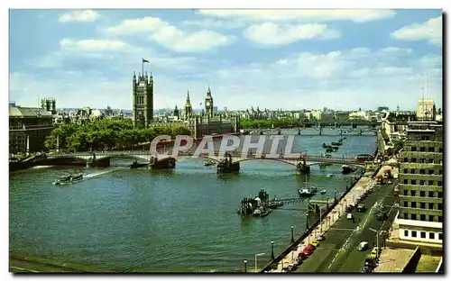 Moderne Karte Houses of Parliment Westminster London