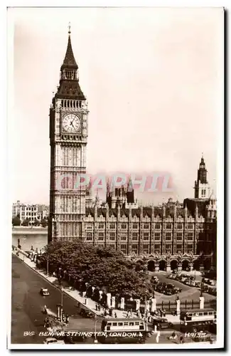 Cartes postales Big Ben Westminster London