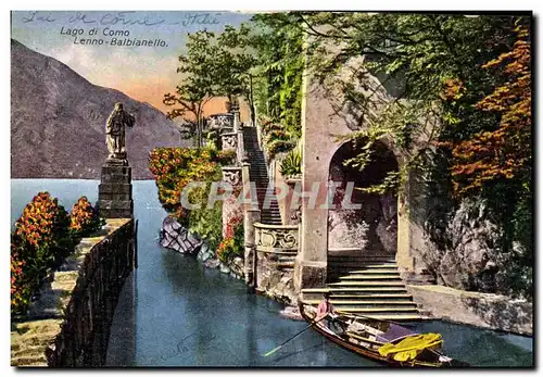 Cartes postales Lago di Como Lenno Balbianello