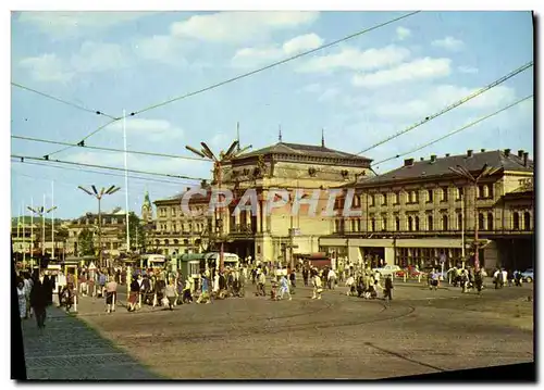 Moderne Karte Brno The main railway station