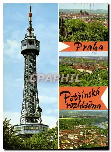 Cartes postales moderne Praha Pet?�nsk� rozhledna