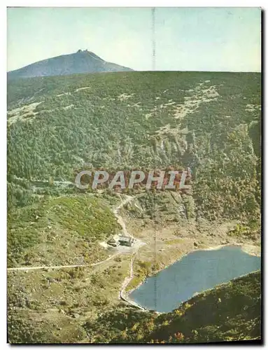 Cartes postales moderne Krkonose Snezka U Maleho Jezera