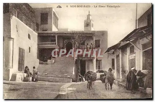 Cartes postales Sidi Bou Said La Place Principale