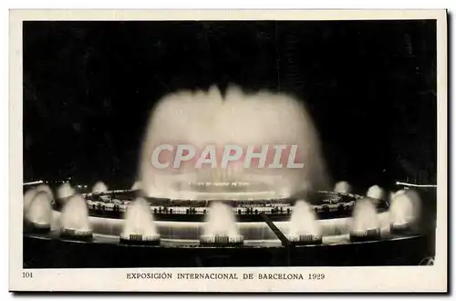 Ansichtskarte AK Exposici�n Internacional de Barcelona 1929 Fontaine monumentale