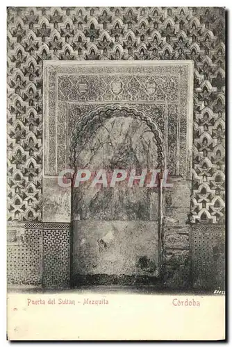 Ansichtskarte AK Puerta de Sultan Mezquita Cordoba