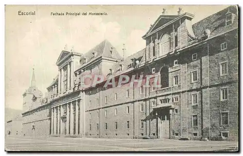 Cartes postales Escorial Fachada Principal del Monasterio