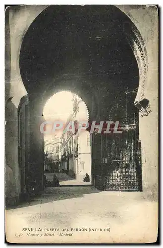 Cartes postales Sevilla Puerta del Perdon