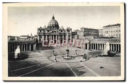 Cartes postales Roma Square and S Peter s Basilo