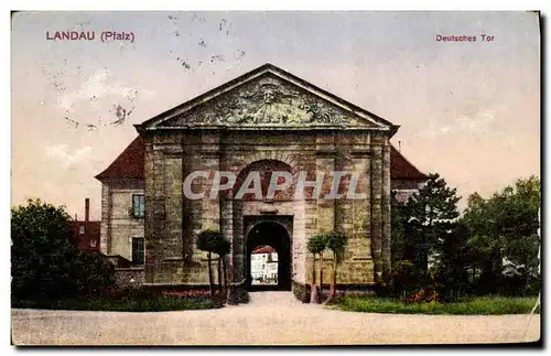 Cartes postales Landau Pfalz Deutsches Tor