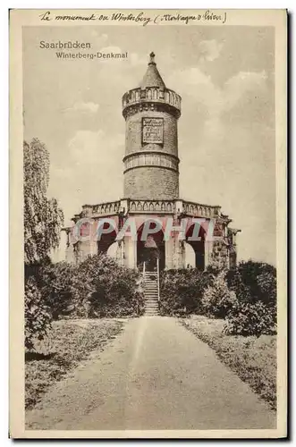 Cartes postales Saarbr�cken Winterberg Denkmal