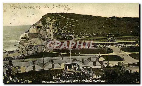 Cartes postales Ilfracombe Capstone Hill Victoria Pavillon