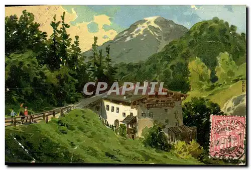 Cartes postales Suisse Maison