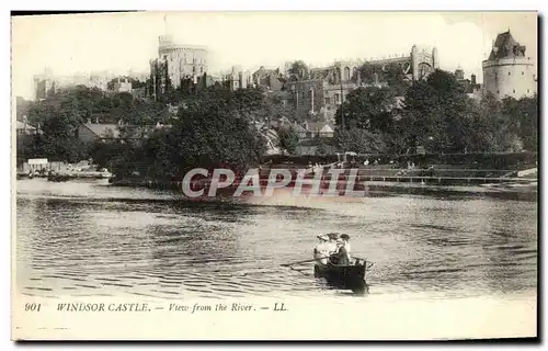 Cartes postales Windsor Castle View From the River