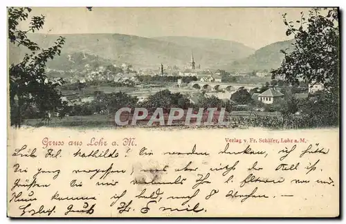 Cartes postales Gurss Aus Lohr