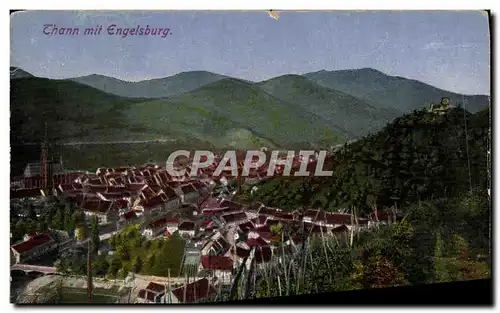 Cartes postales Thann Mit Engelsburg