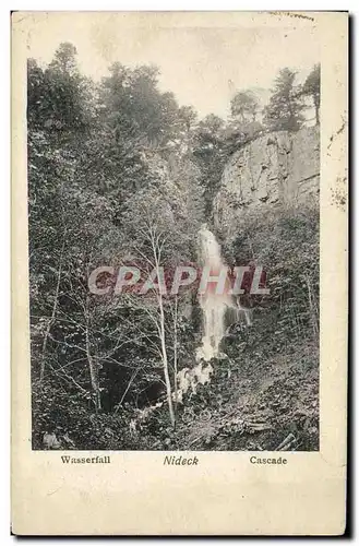 Cartes postales Wasserfall Nideck Cascade