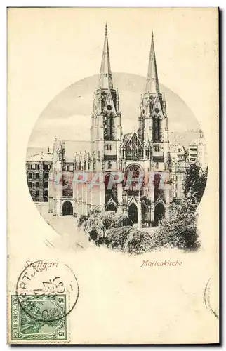 Cartes postales Stuttgart Marienkirche