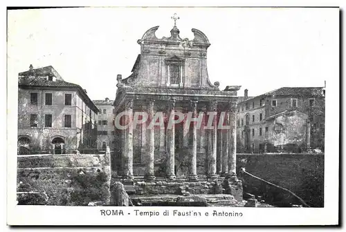 Cartes postales Roma Tempio di Faustina e Antonino