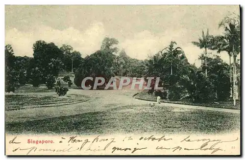 Cartes postales Singapore