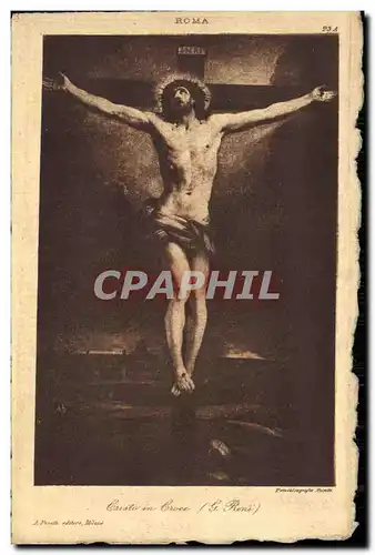 Cartes postales Rome Cristo in Croce