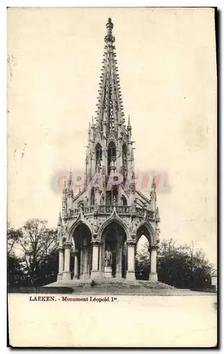 Ansichtskarte AK Laeken Monument Leopold 1er