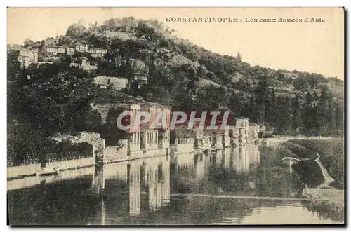 Cartes postales Constantinople Les Eaux Douces d Asie