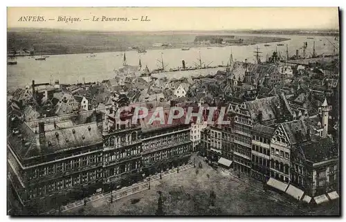 Ansichtskarte AK Anvers Belgique Le Panorama