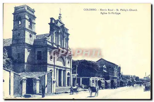 Cartes postales Colombo Norris Road St Philips Church Sri Lanka