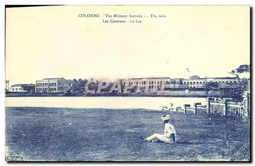 Cartes postales Colombo The Milistary Barraks Sri Lanka