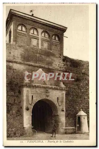 Cartes postales Pamplona Pucrta de la Ciudadela