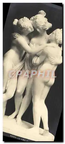 Cartes postales Roma Le tre Grazie di Canova