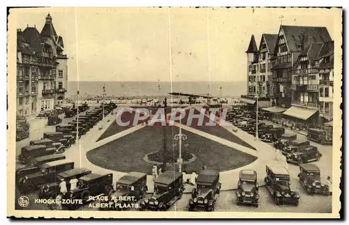 Cartes postales Knocke Zoute Place Albert