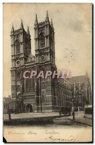 Cartes postales London Westminster Albbey