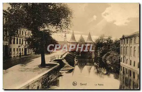 Cartes postales Gand Le Rabot