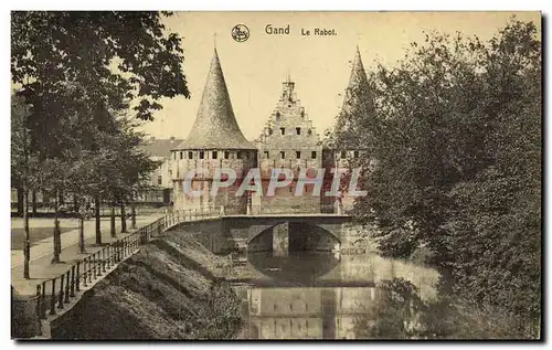 Cartes postales Gand Le Rabot